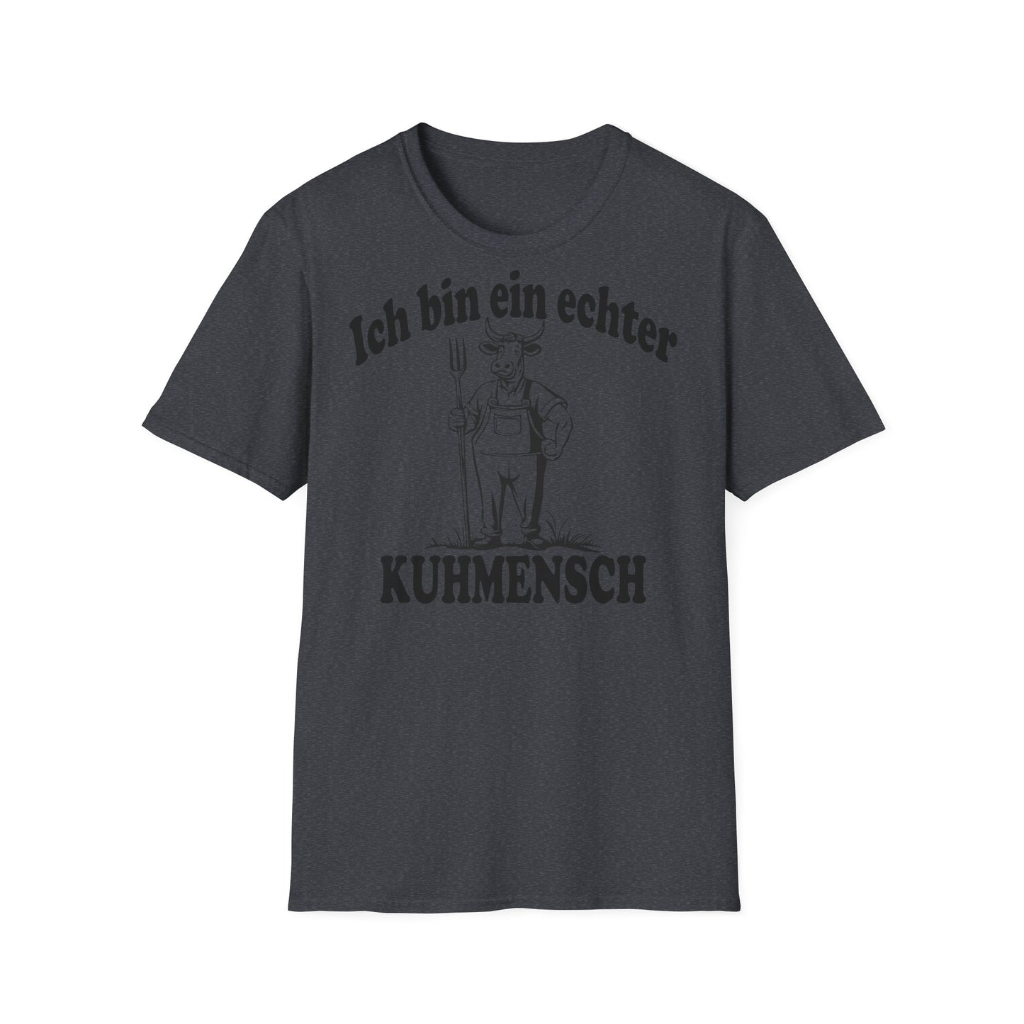 Ich bin ein echter Kuhmensch T-shirt