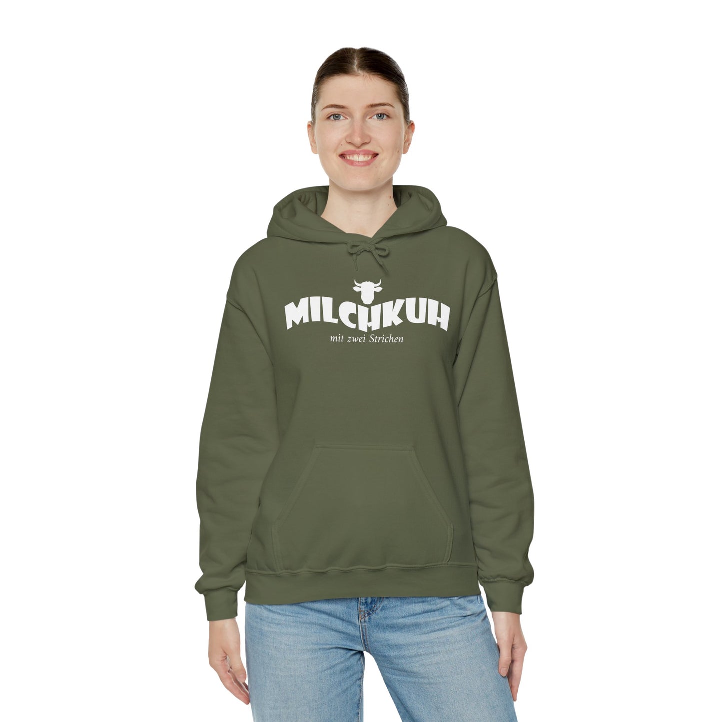 Milchkuh mit 2 Strichen Hoodie