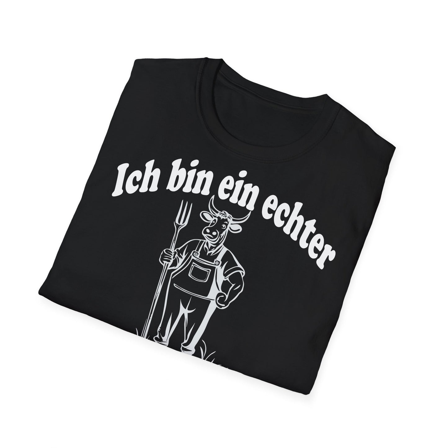 Ich bin ein echter Kuhmensch T-shirt