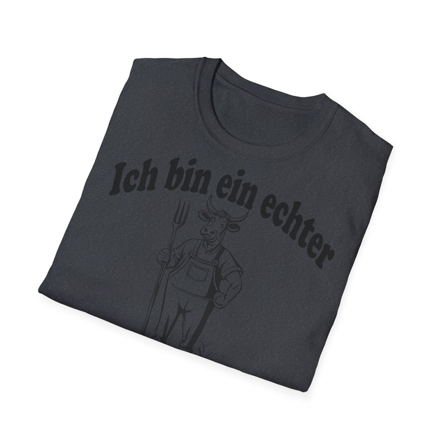 Ich bin ein echter Kuhmensch T-shirt