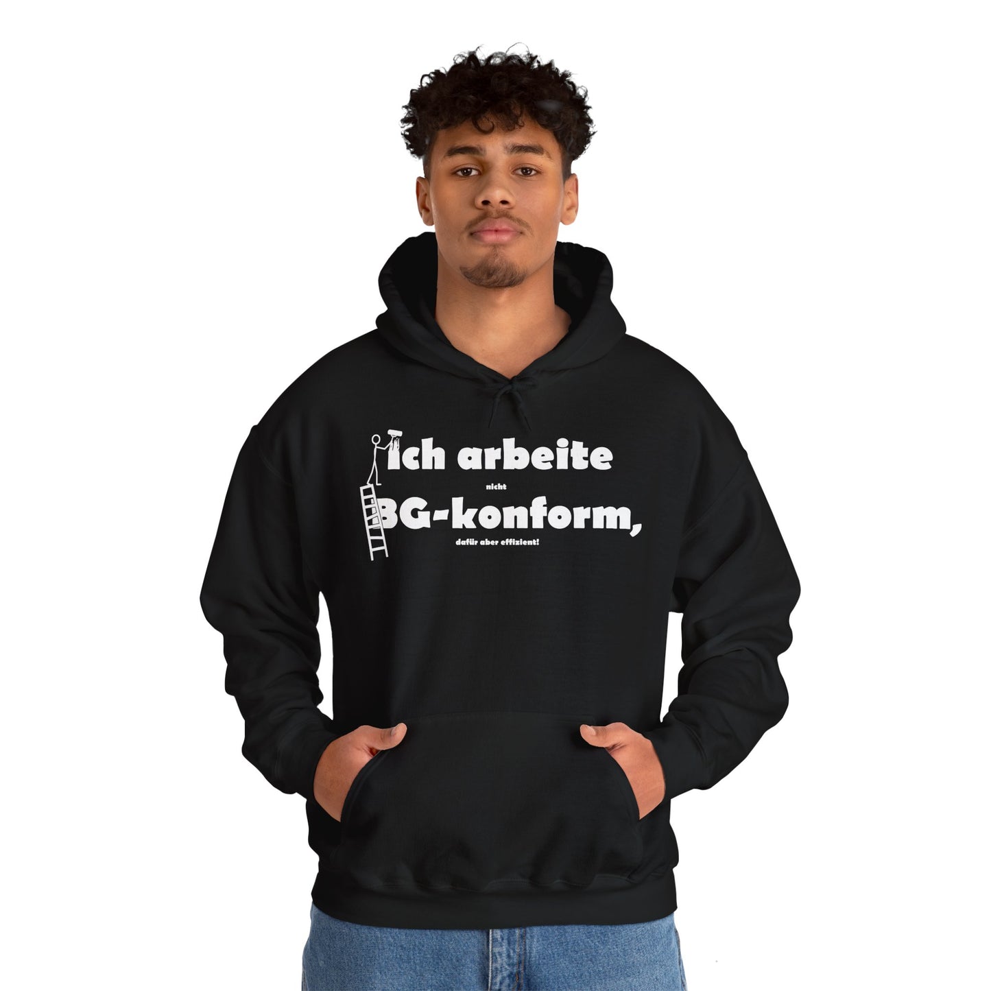 Ich arbeite BG-konform Hoodie