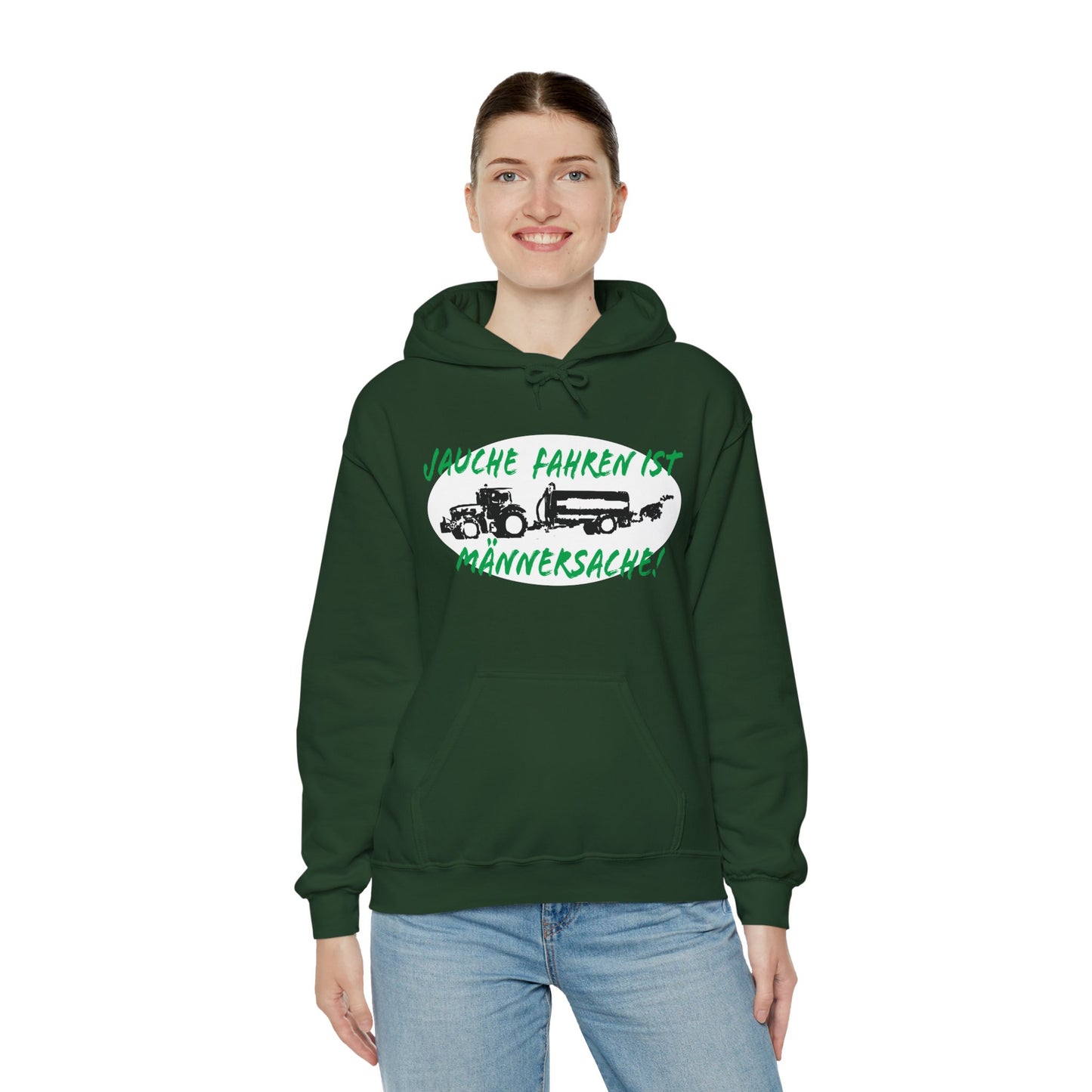 Jauche fahren ist Männersache Hoodie