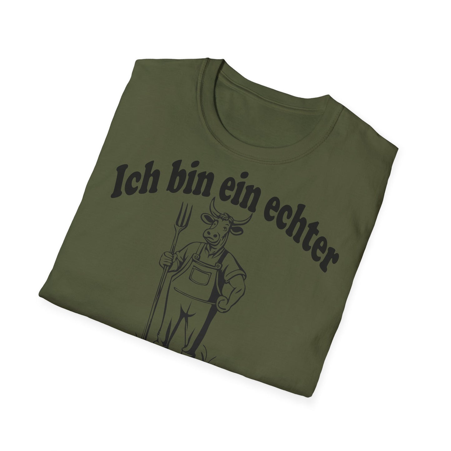 Ich bin ein echter Kuhmensch T-shirt