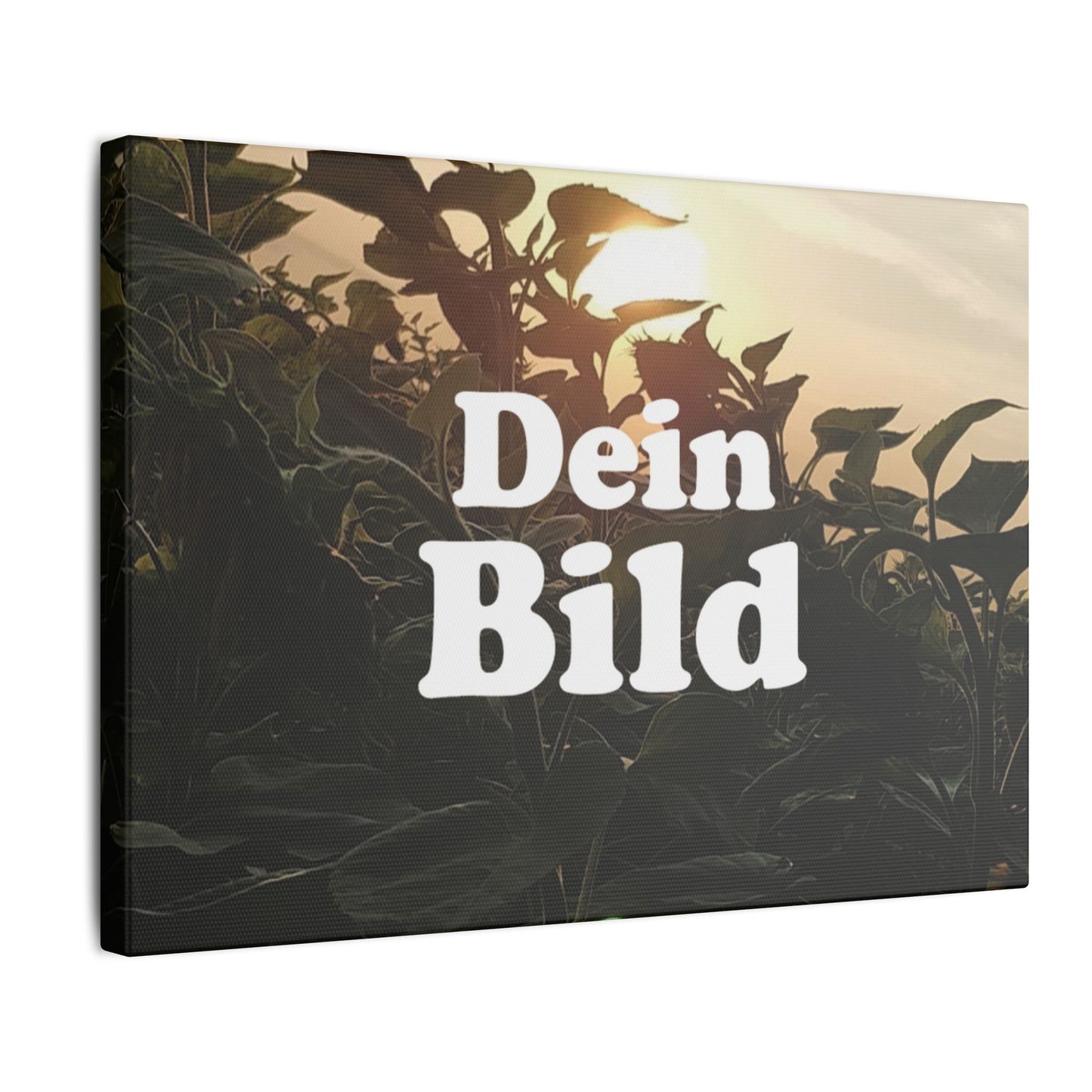 Leinwand mit eigenem Bild