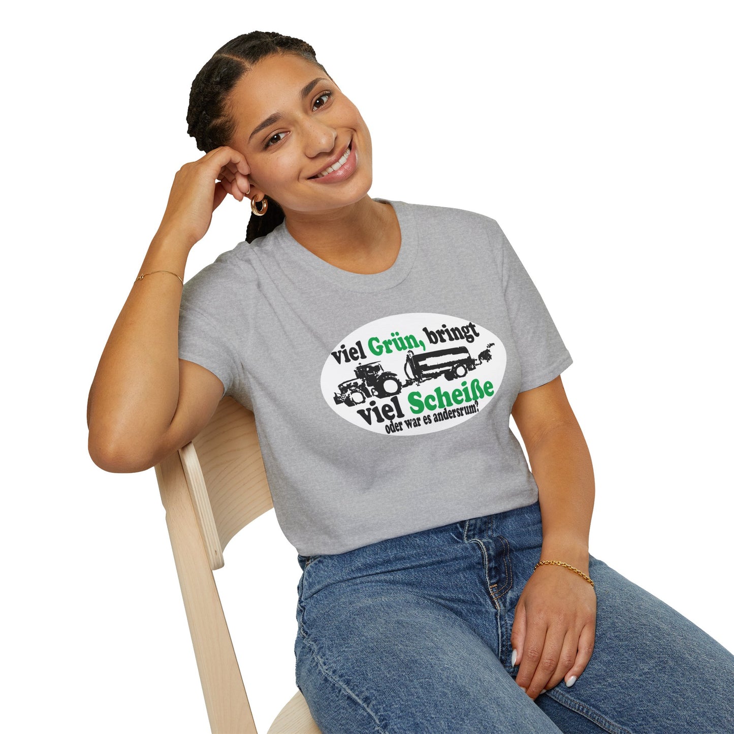 Viel Grün, bring viel Scheiße T-shirt