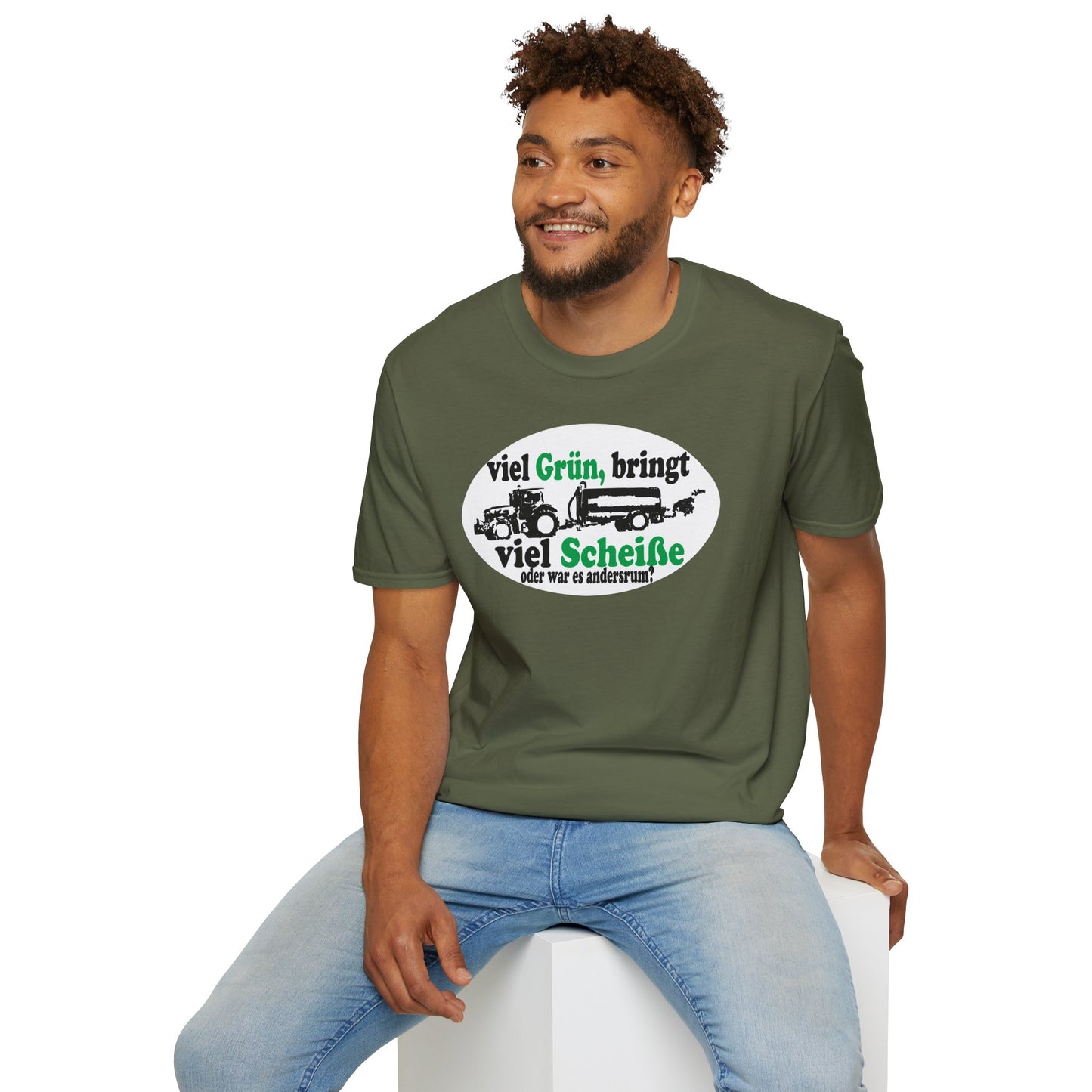 Viel Grün, bring viel Scheiße T-shirt