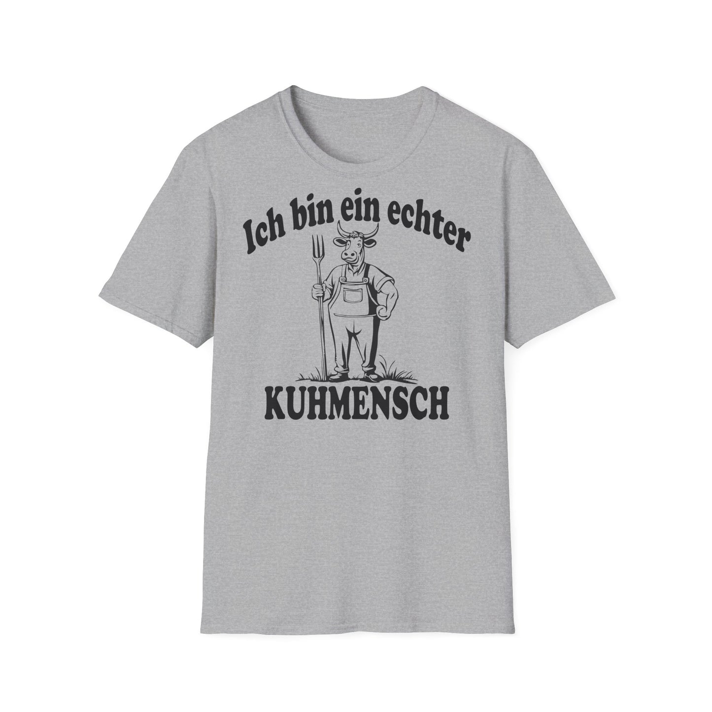 Ich bin ein echter Kuhmensch T-shirt