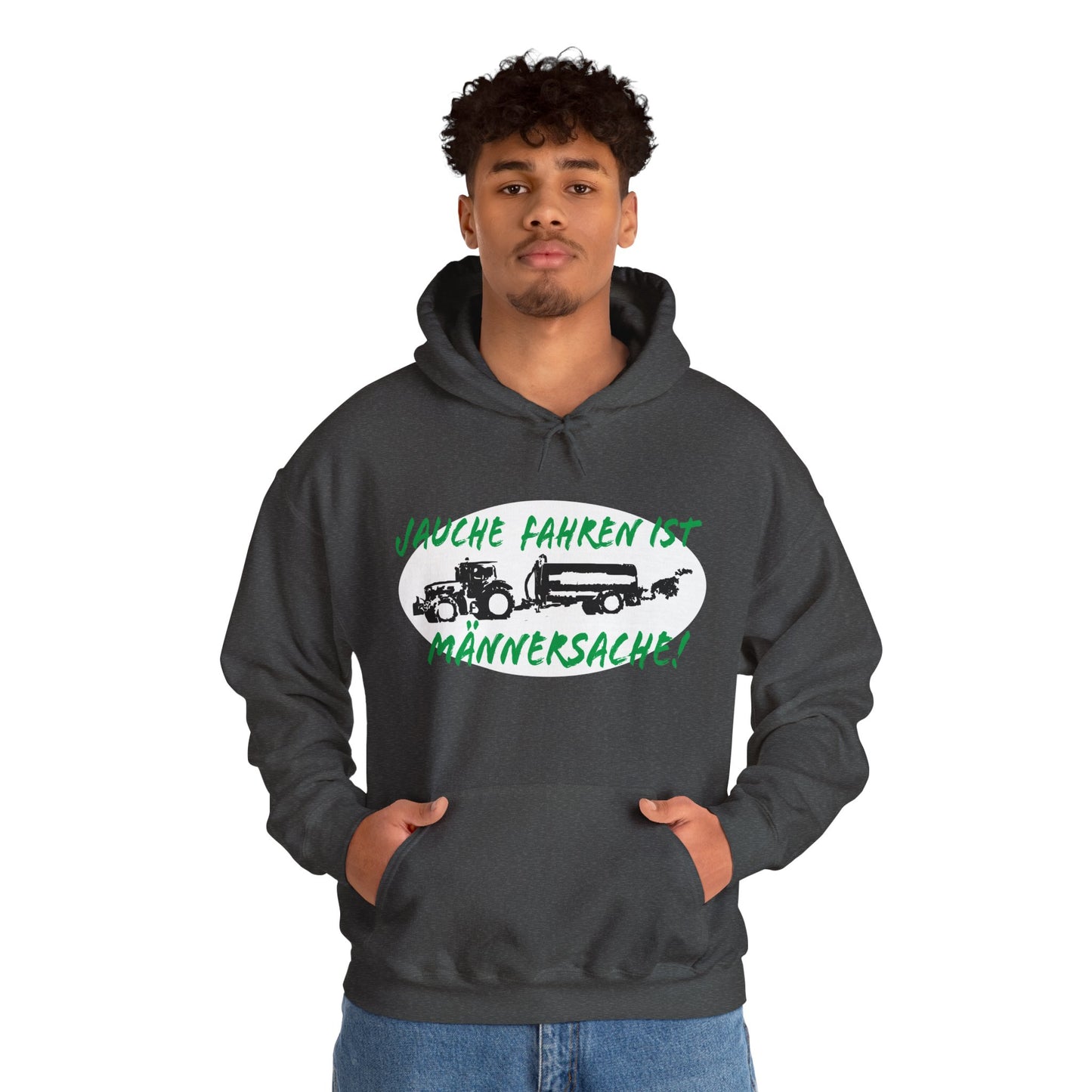 Jauche fahren ist Männersache Hoodie