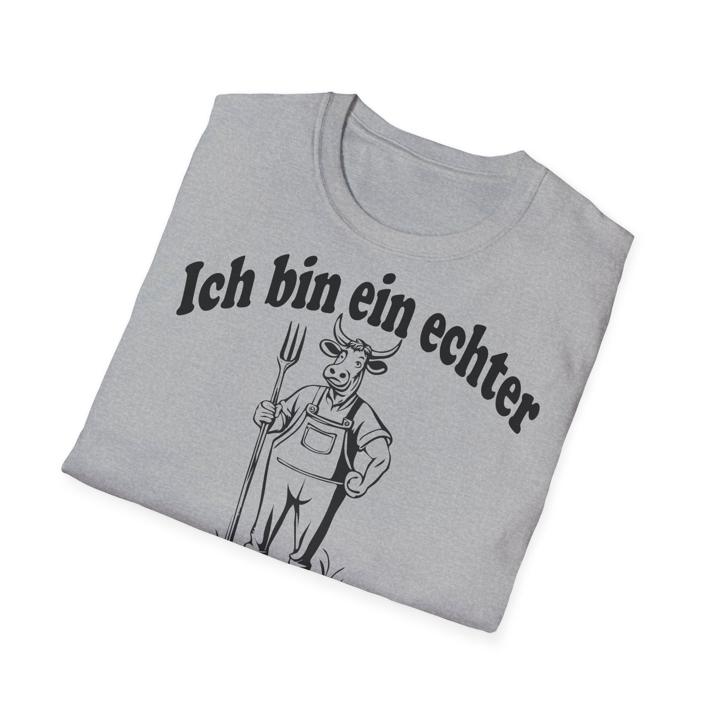 Ich bin ein echter Kuhmensch T-shirt