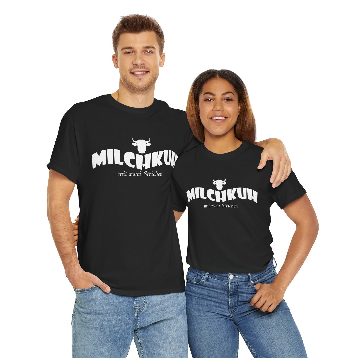Milchkuh mit 2 Strichen T-Shirt