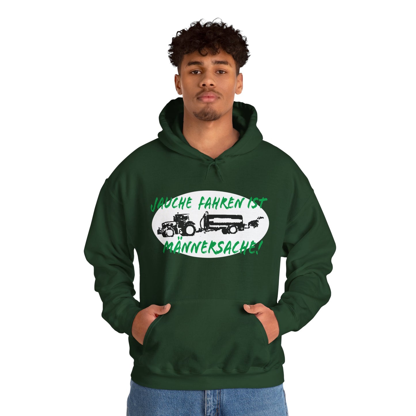 Jauche fahren ist Männersache Hoodie