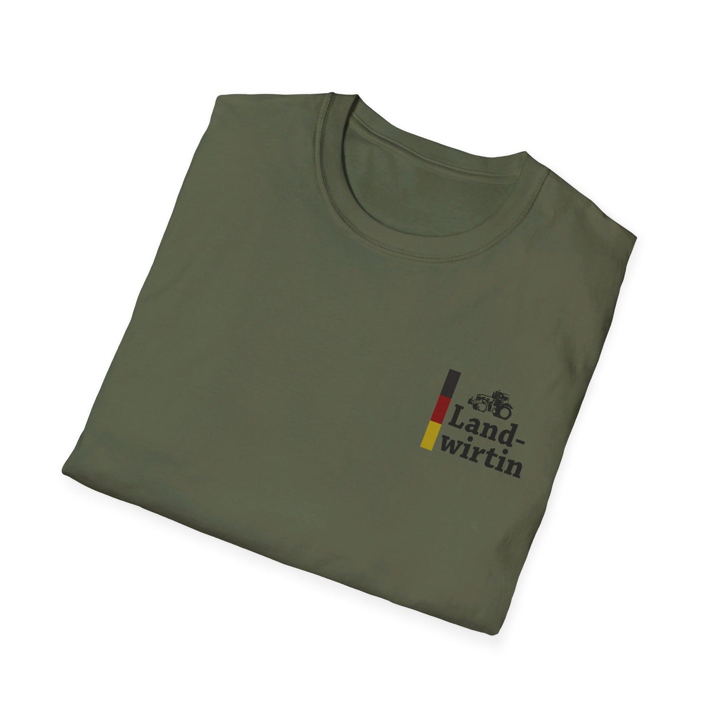 Deutsche Landwirtin T-shirt | Arbeitskleidung für deutsche Landwirtinnen