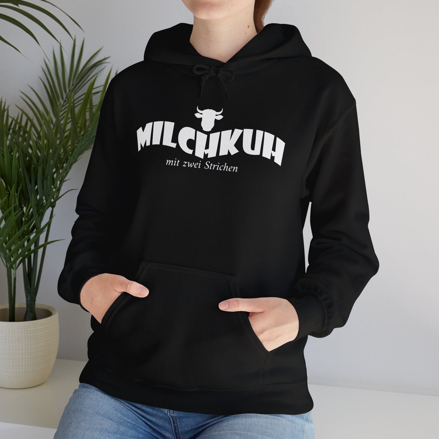 Milchkuh mit 2 Strichen Hoodie