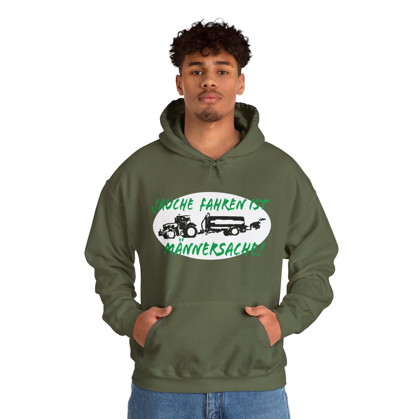 Jauche fahren ist Männersache Hoodie