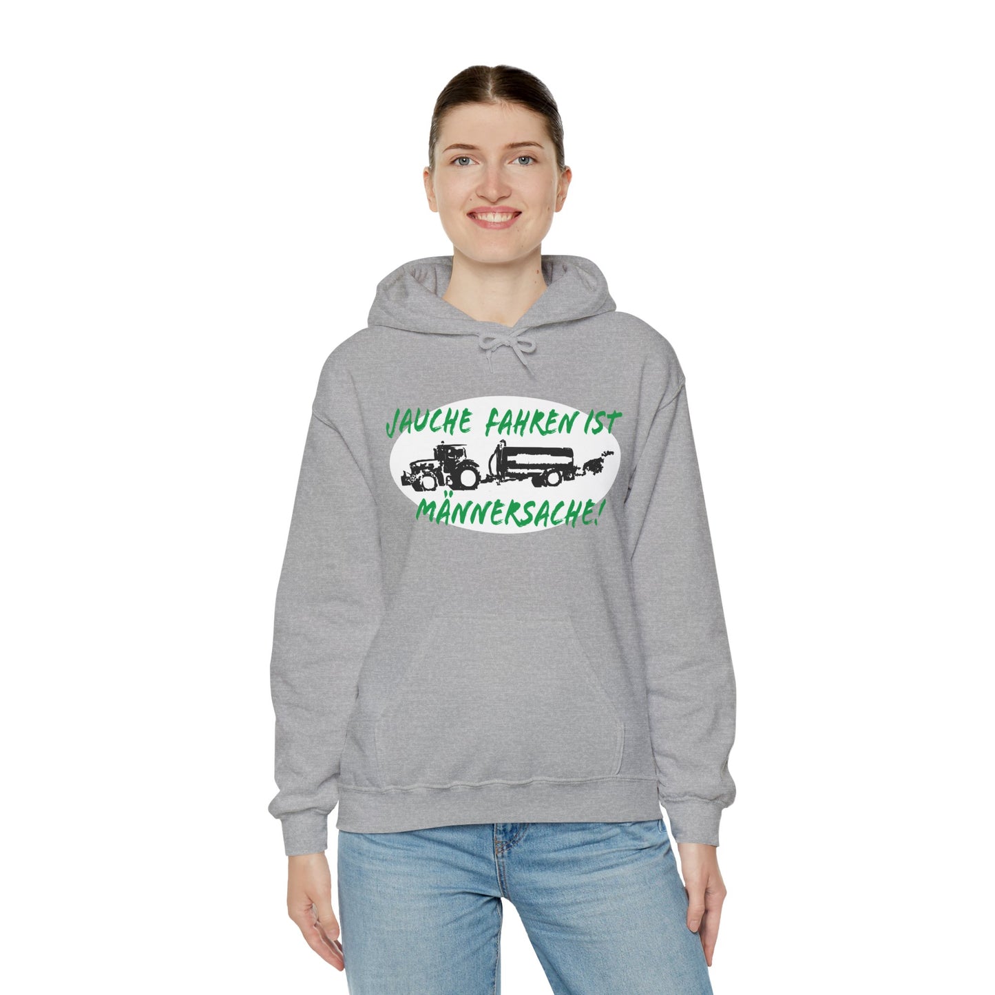 Jauche fahren ist Männersache Hoodie