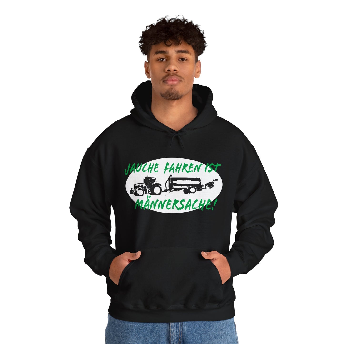 Jauche fahren ist Männersache Hoodie