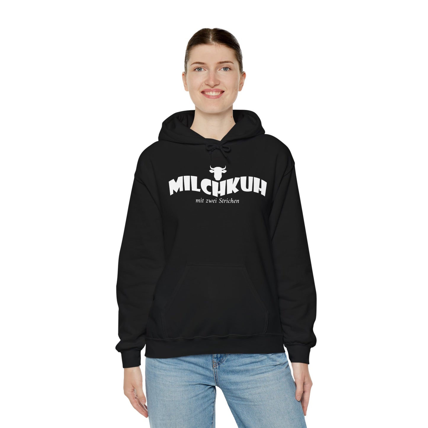 Milchkuh mit 2 Strichen Hoodie