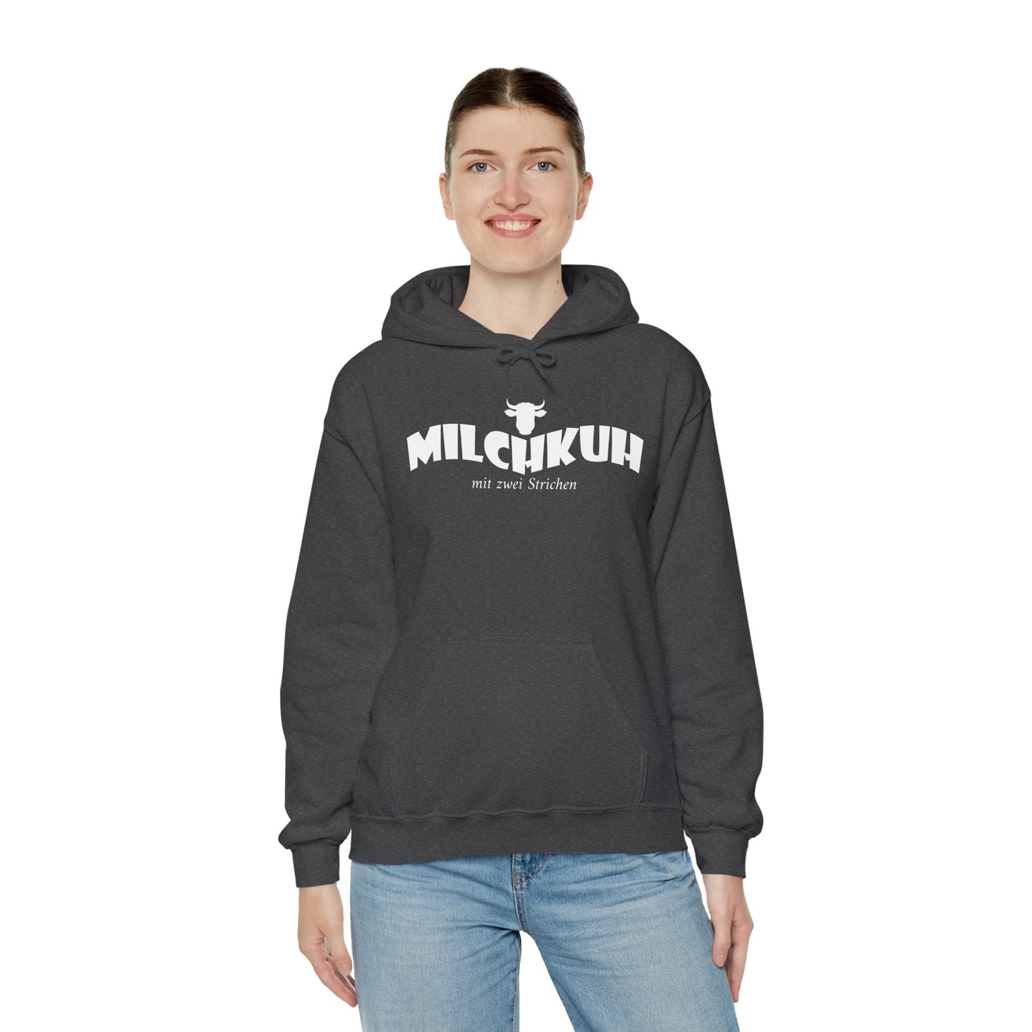 Milchkuh mit 2 Strichen Hoodie