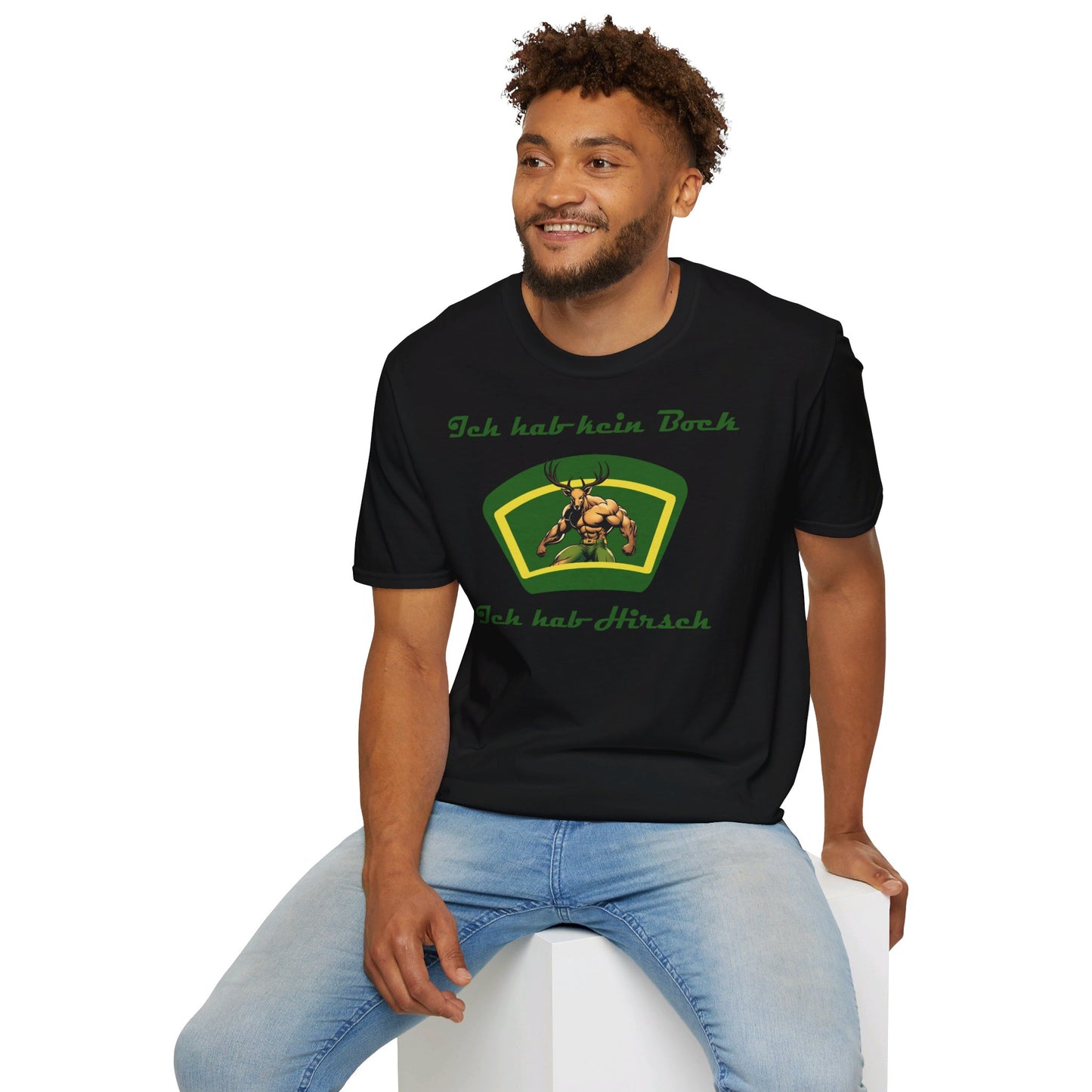 Johnny T-shirt: Ich hab kein Bock, ich hab Hirsch