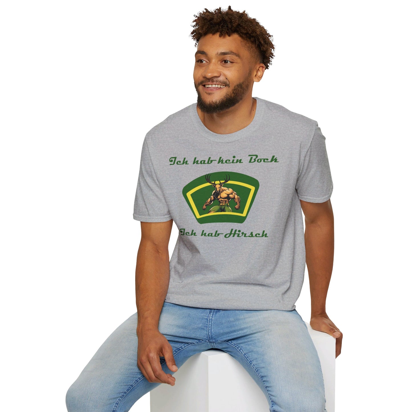 Johnny T-shirt: Ich hab kein Bock, ich hab Hirsch