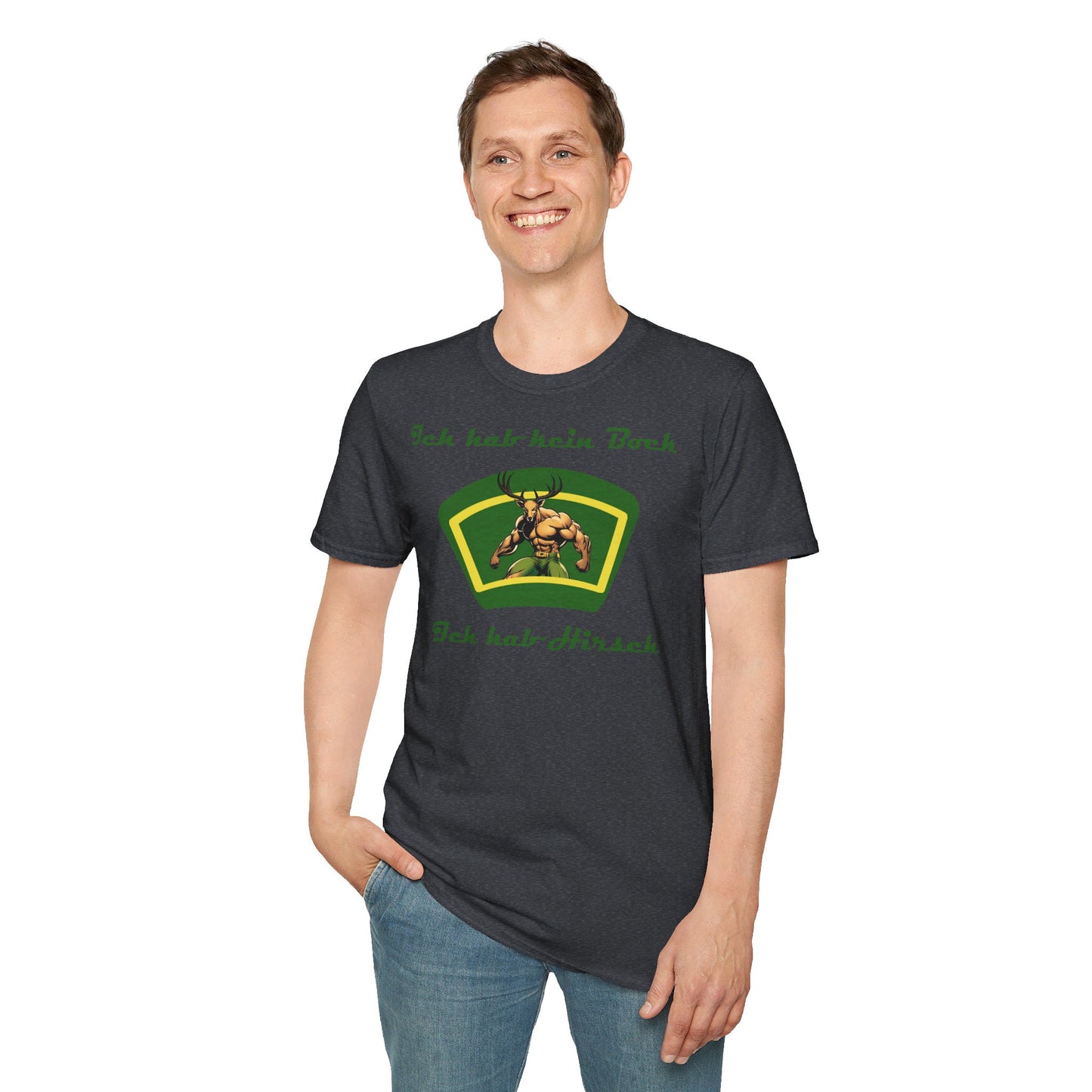 Johnny T-shirt: Ich hab kein Bock, ich hab Hirsch