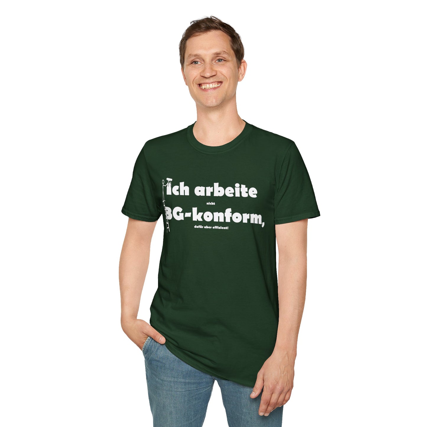 Ich arbeite BG-konform T-shirt