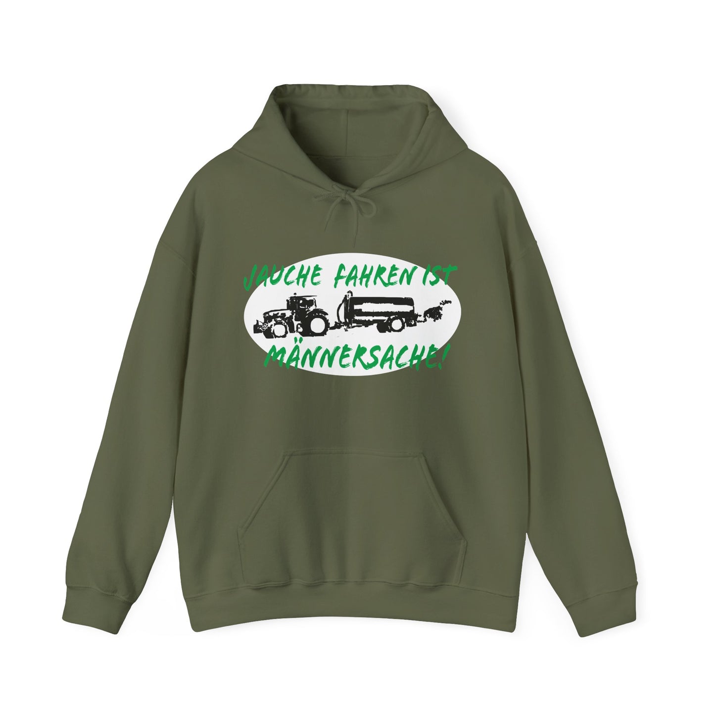 Jauche fahren ist Männersache Hoodie