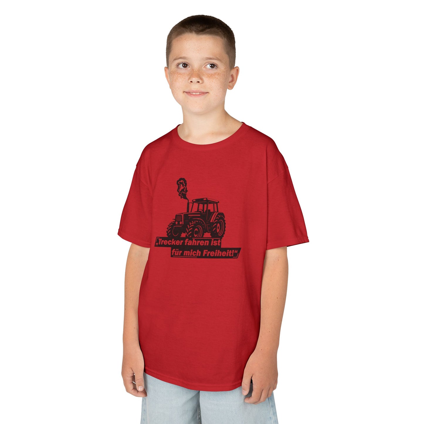 Kinder T-Shirt Trecker fahren ist für mich Freiheit