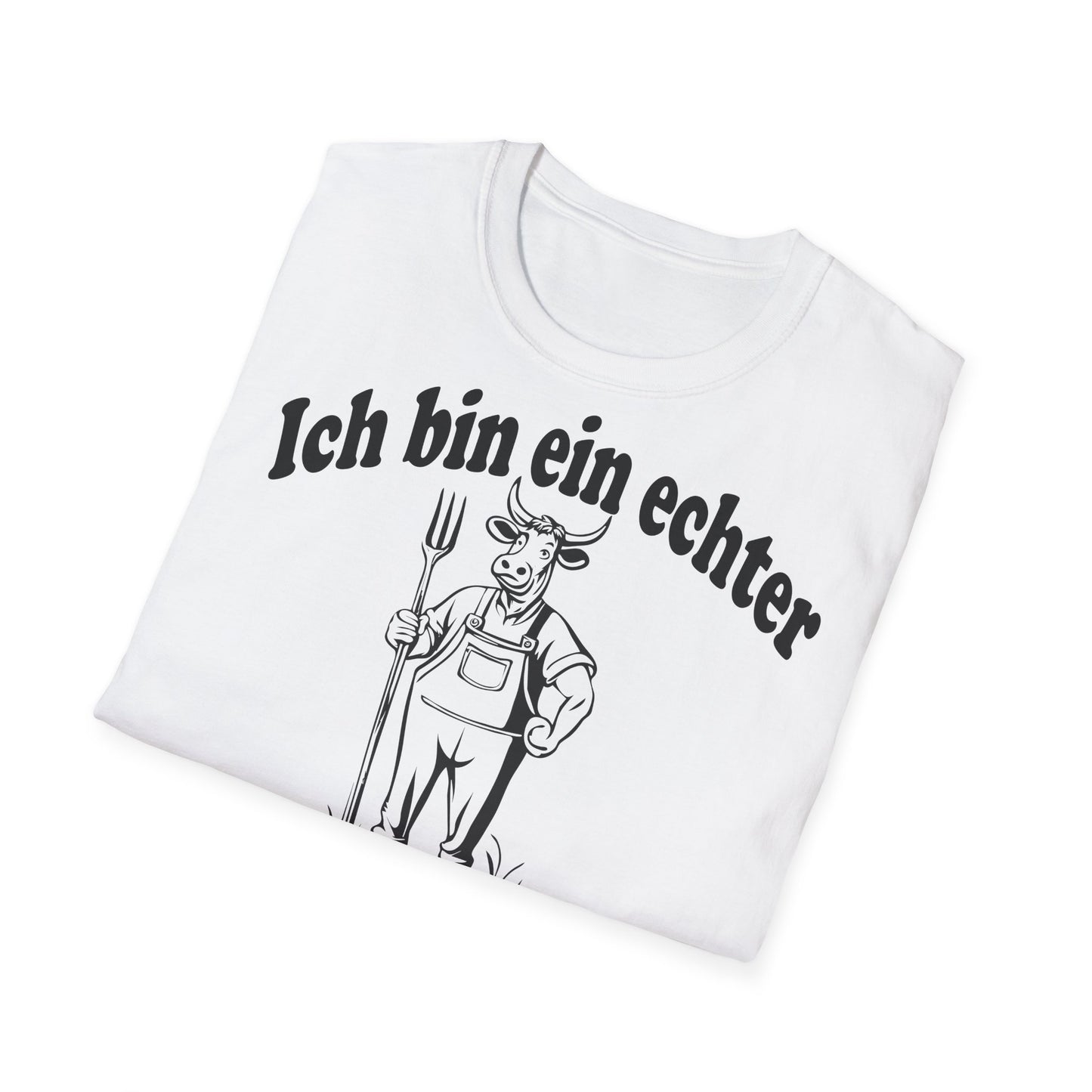 Ich bin ein echter Kuhmensch T-shirt