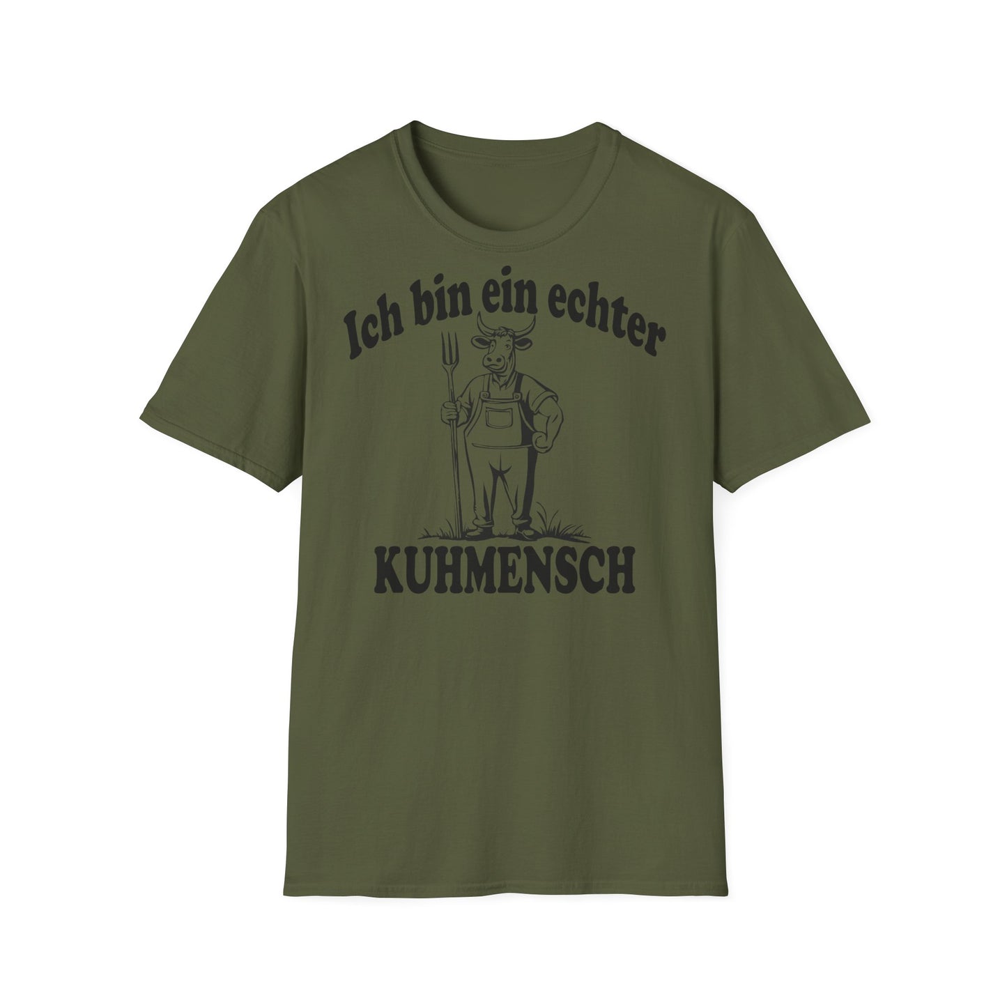 Ich bin ein echter Kuhmensch T-shirt