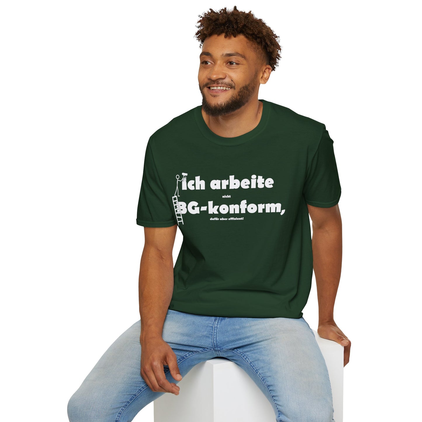 Ich arbeite BG-konform T-shirt
