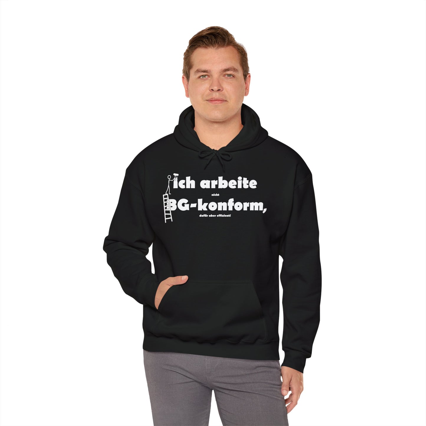 Ich arbeite BG-konform Hoodie