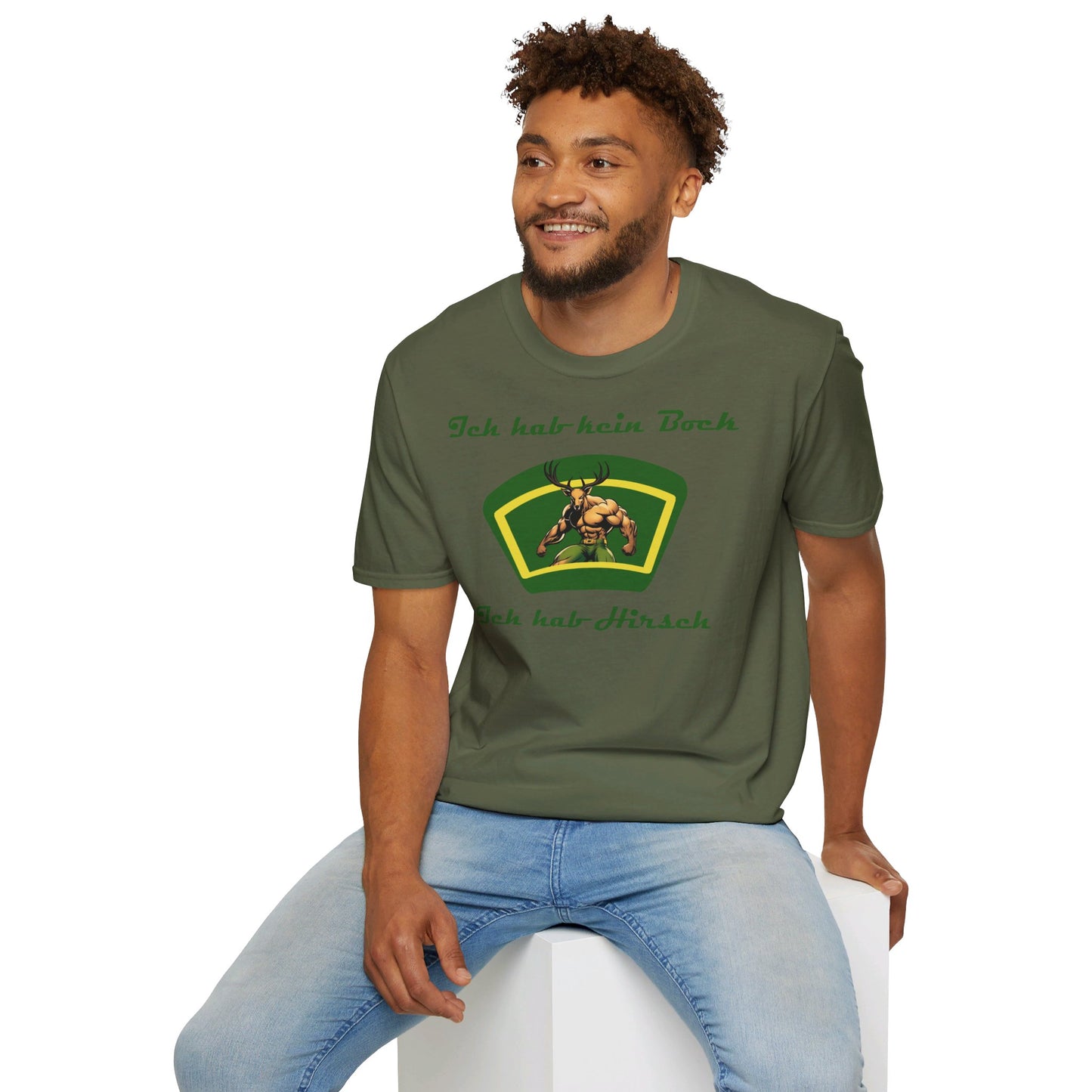 Johnny T-shirt: Ich hab kein Bock, ich hab Hirsch