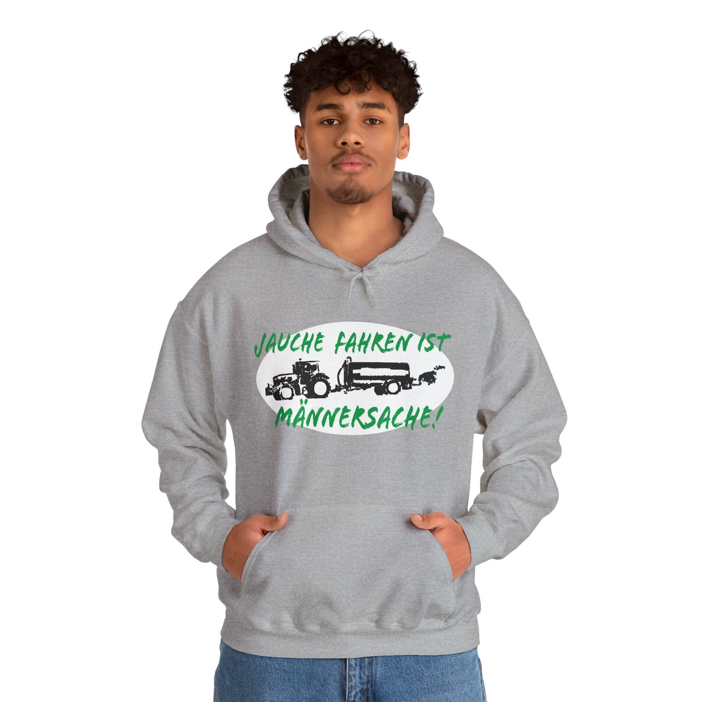 Jauche fahren ist Männersache Hoodie