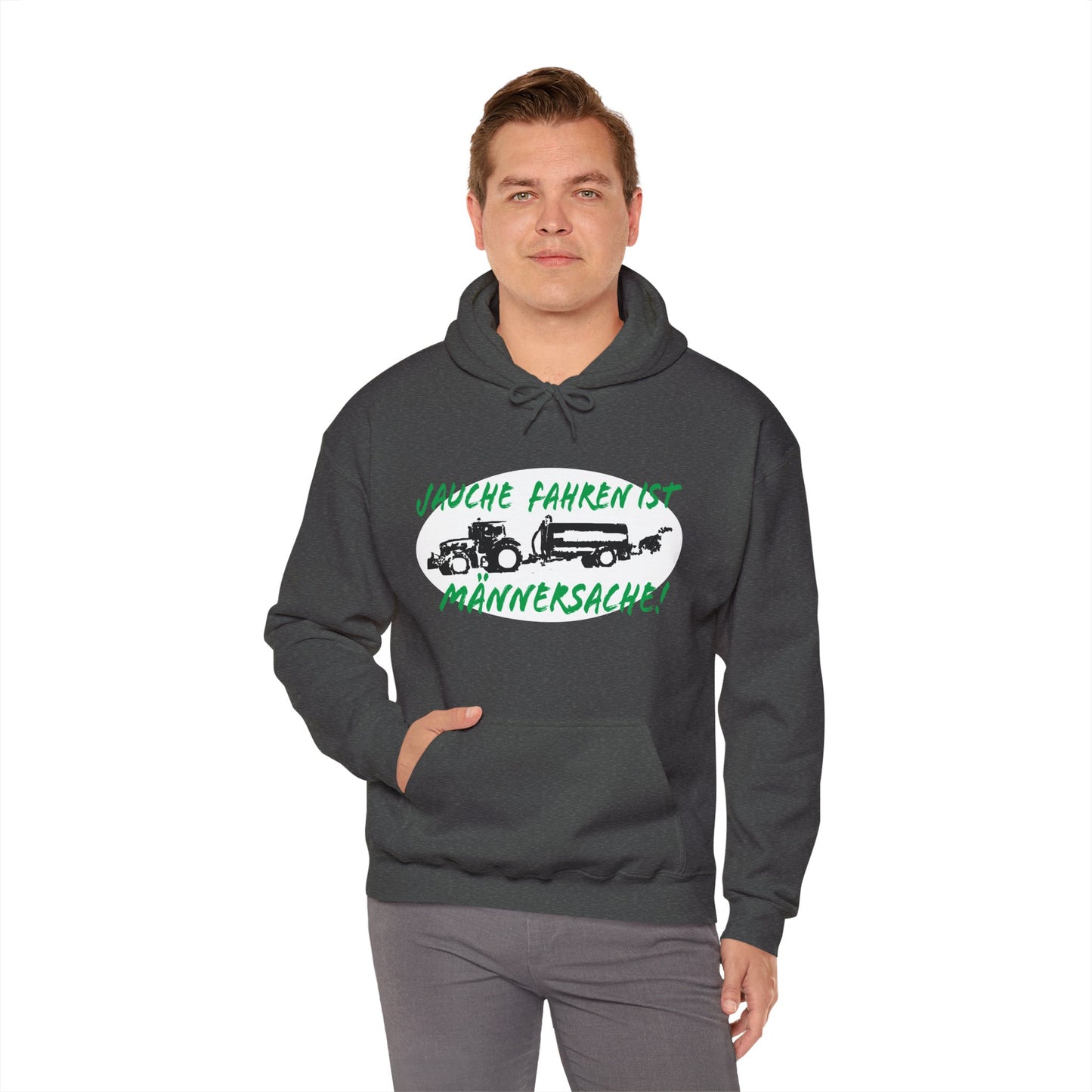 Jauche fahren ist Männersache Hoodie