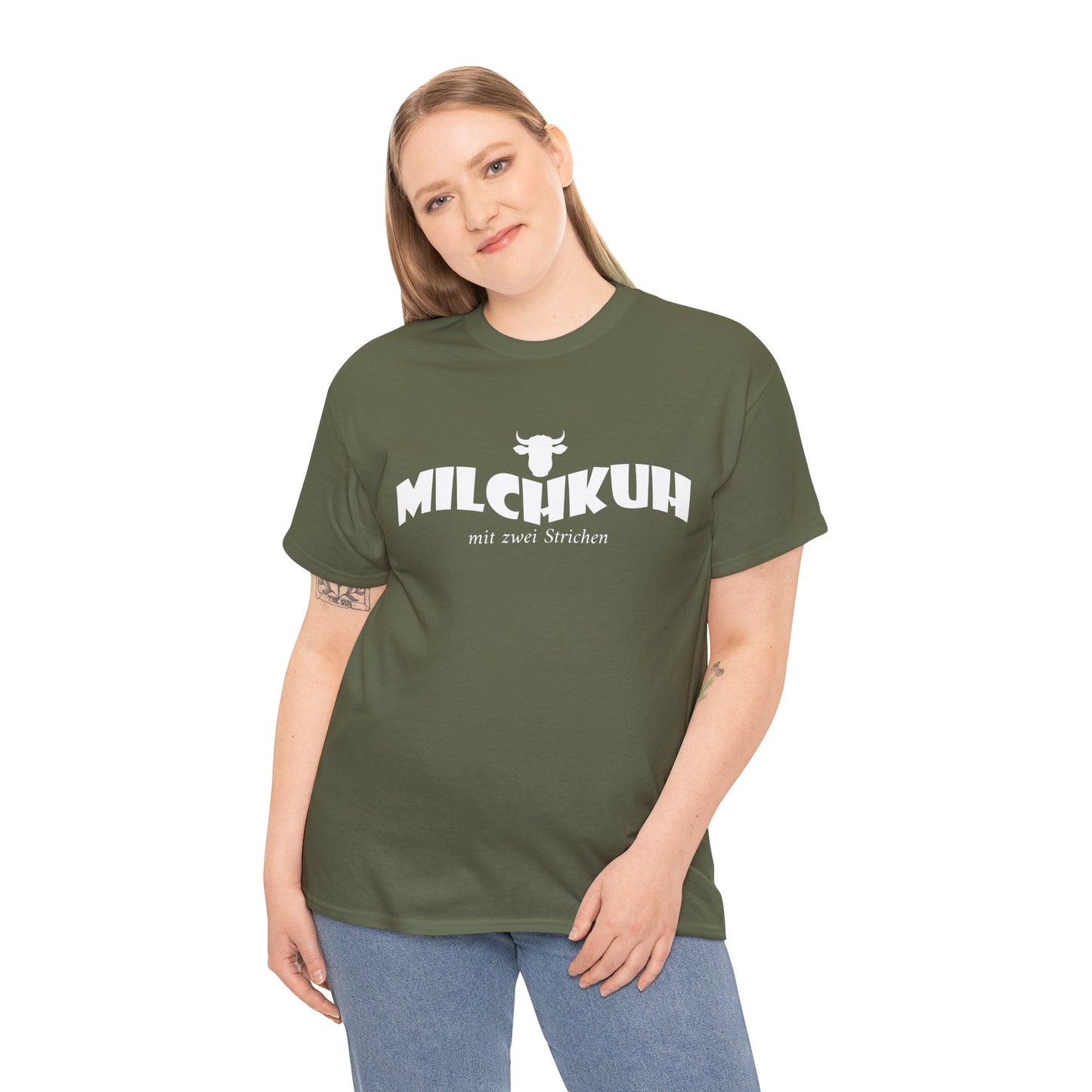 Milchkuh mit 2 Strichen T-Shirt