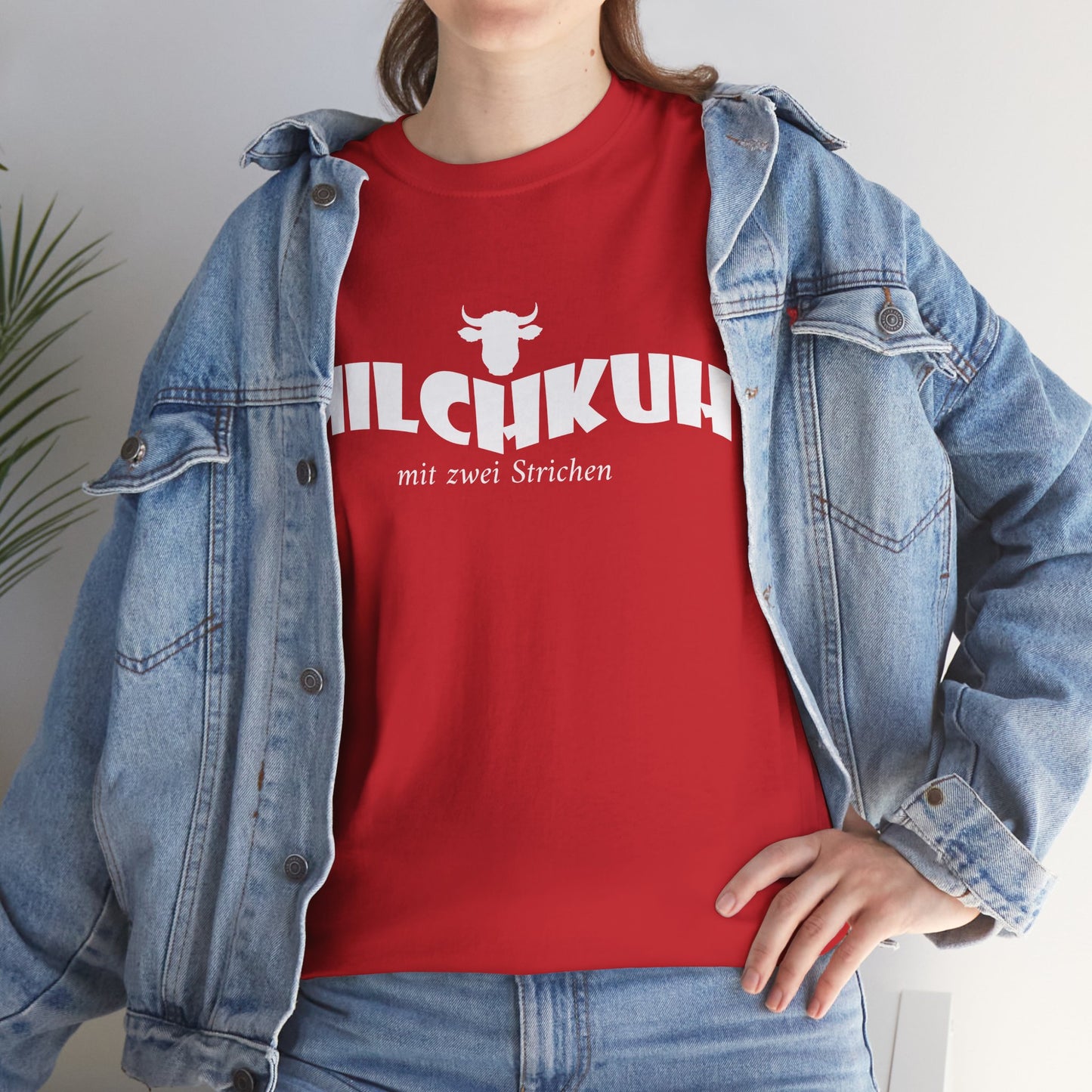 Milchkuh mit 2 Strichen T-Shirt