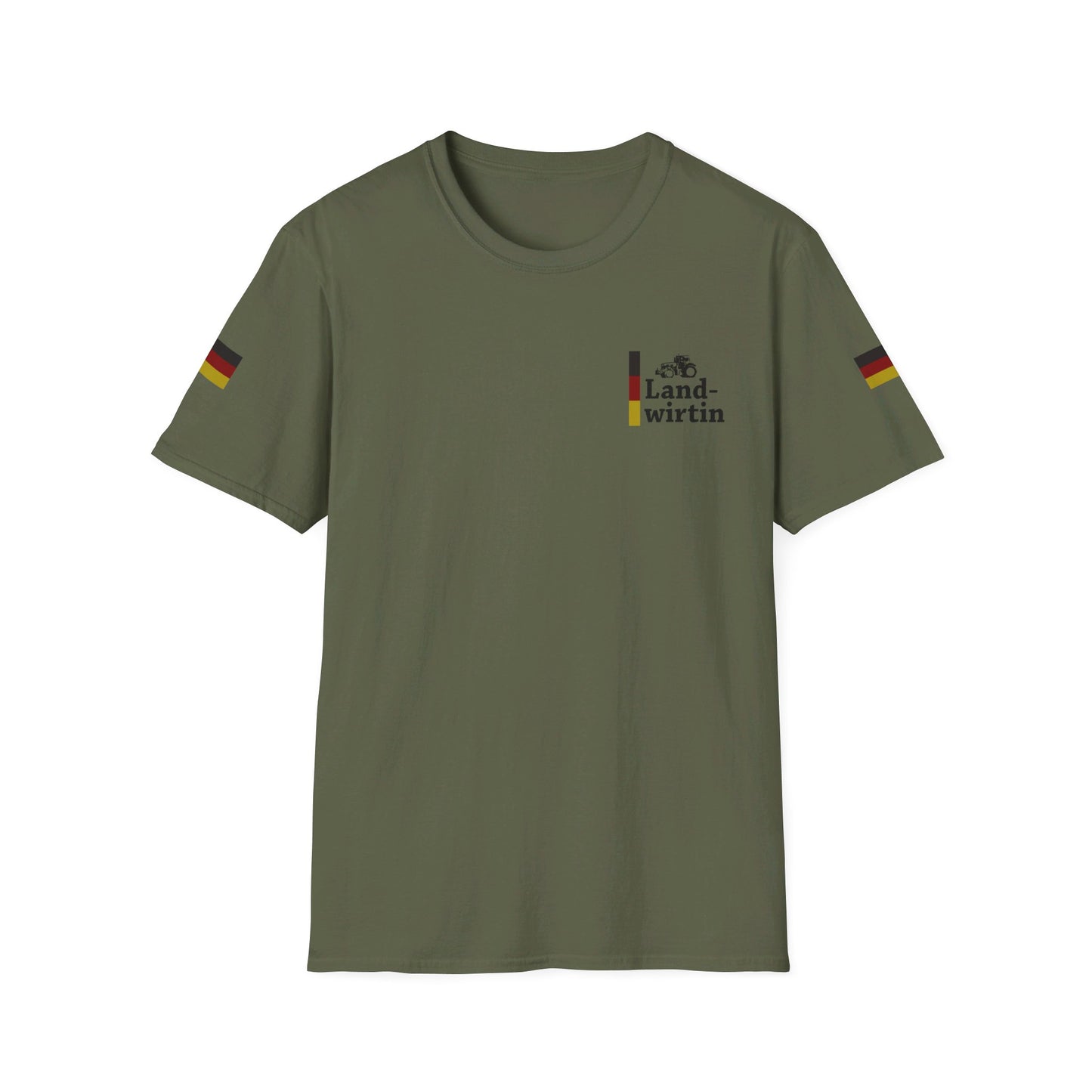 Deutsche Landwirtin T-shirt | Arbeitskleidung für deutsche Landwirtinnen
