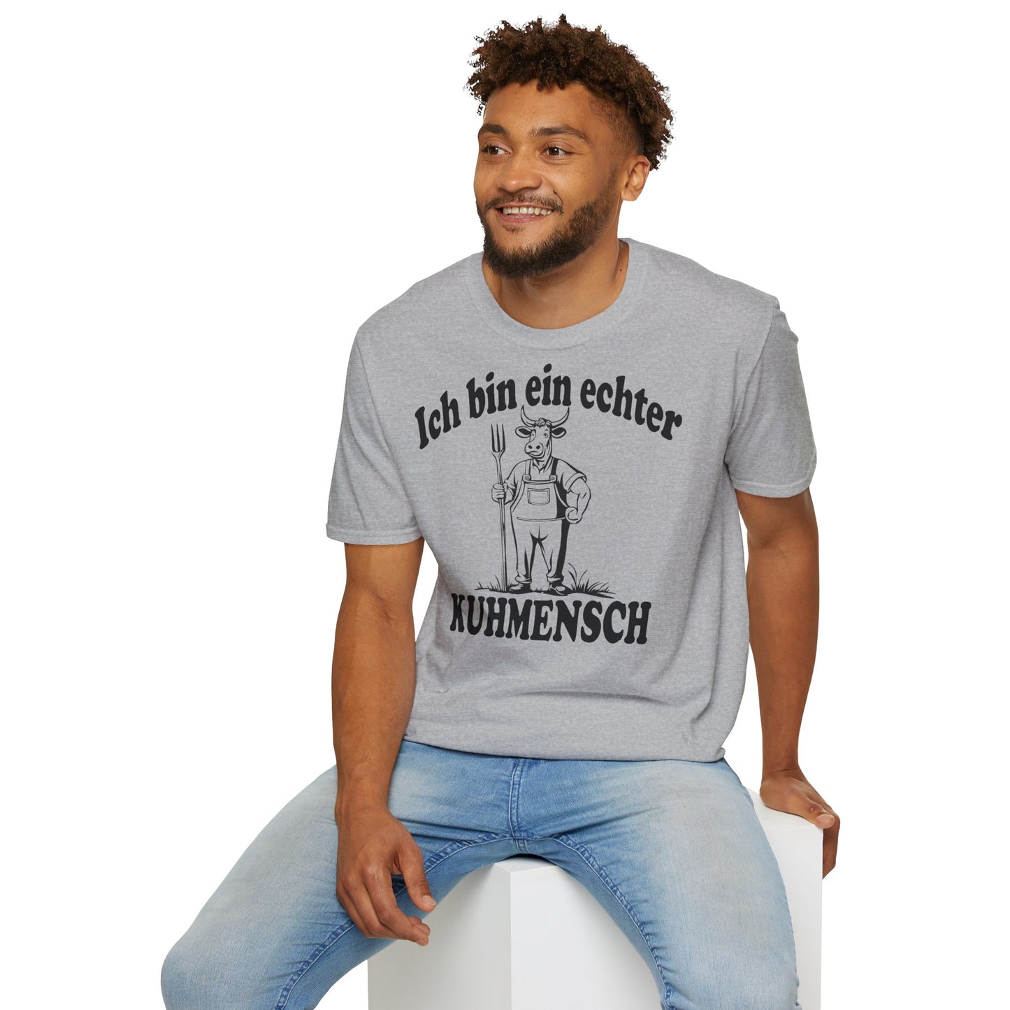 Ich bin ein echter Kuhmensch T-shirt