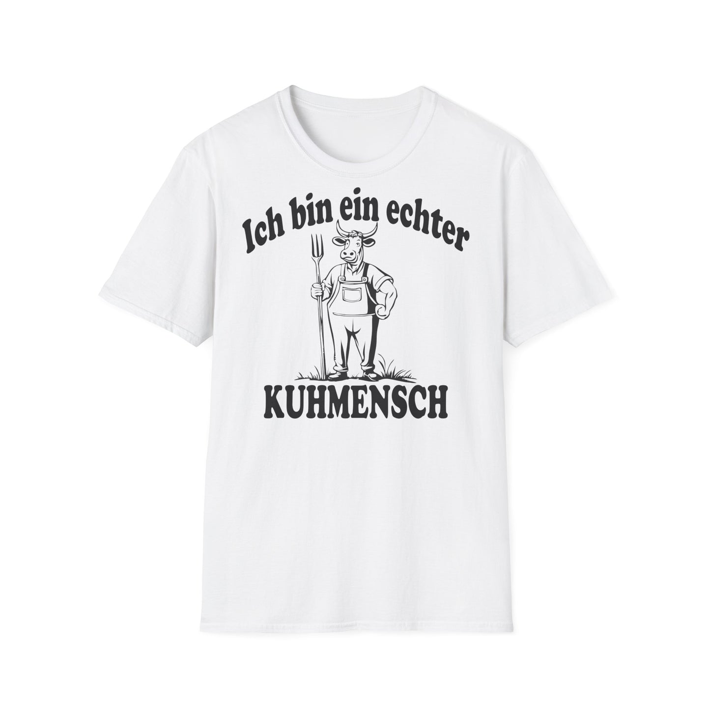 Ich bin ein echter Kuhmensch T-shirt