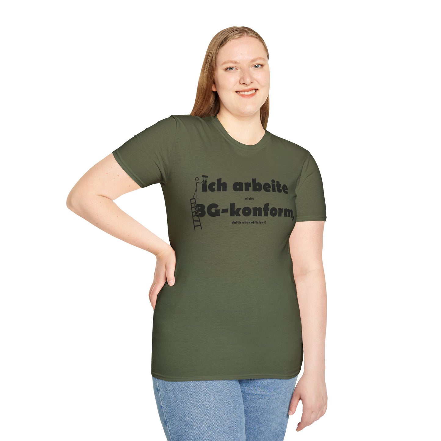 Ich arbeite BG-konform T-shirt