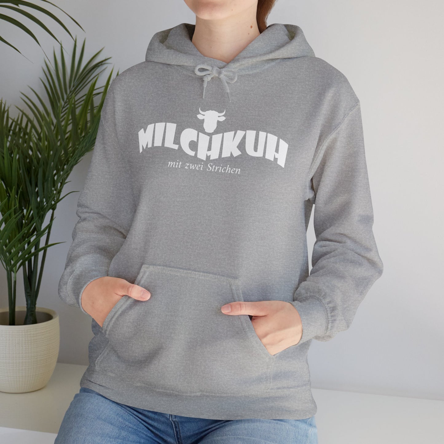Milchkuh mit 2 Strichen Hoodie
