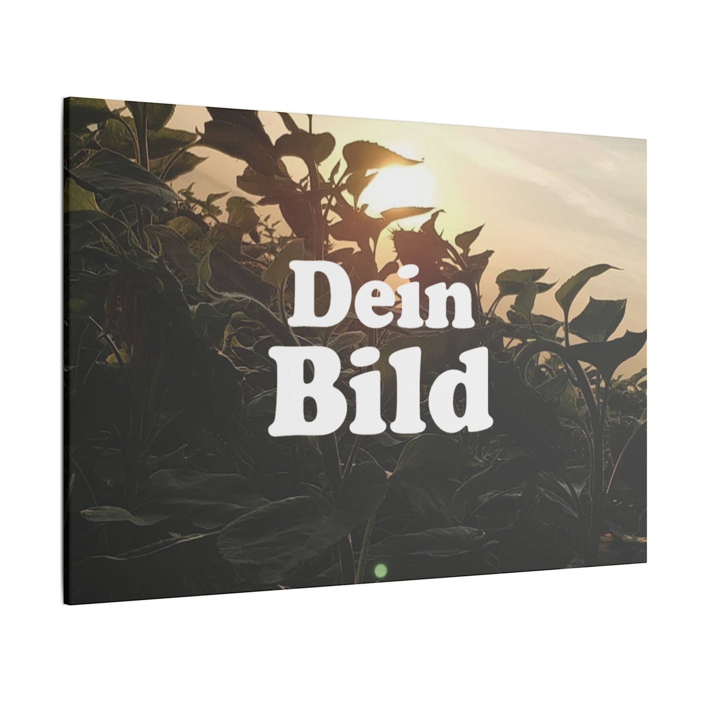 Leinwand mit eigenem Bild