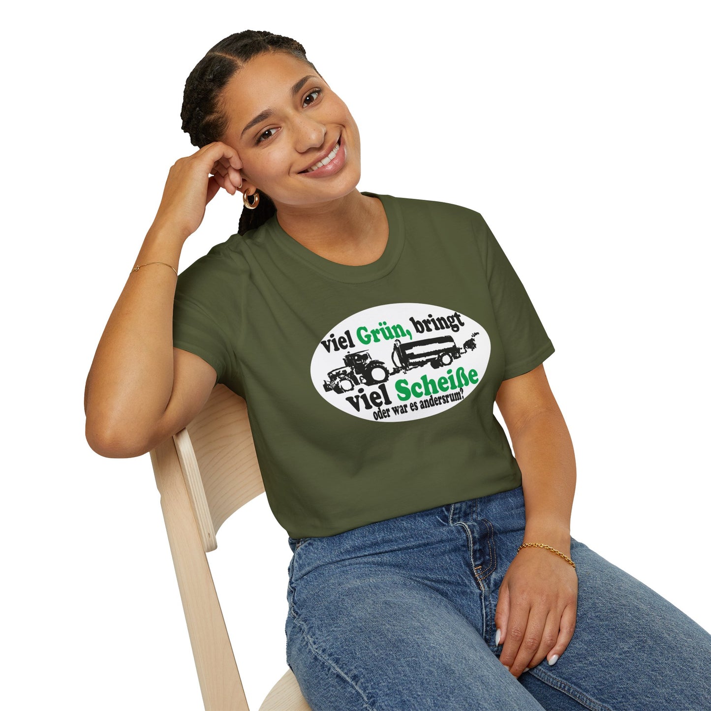 Viel Grün, bring viel Scheiße T-shirt