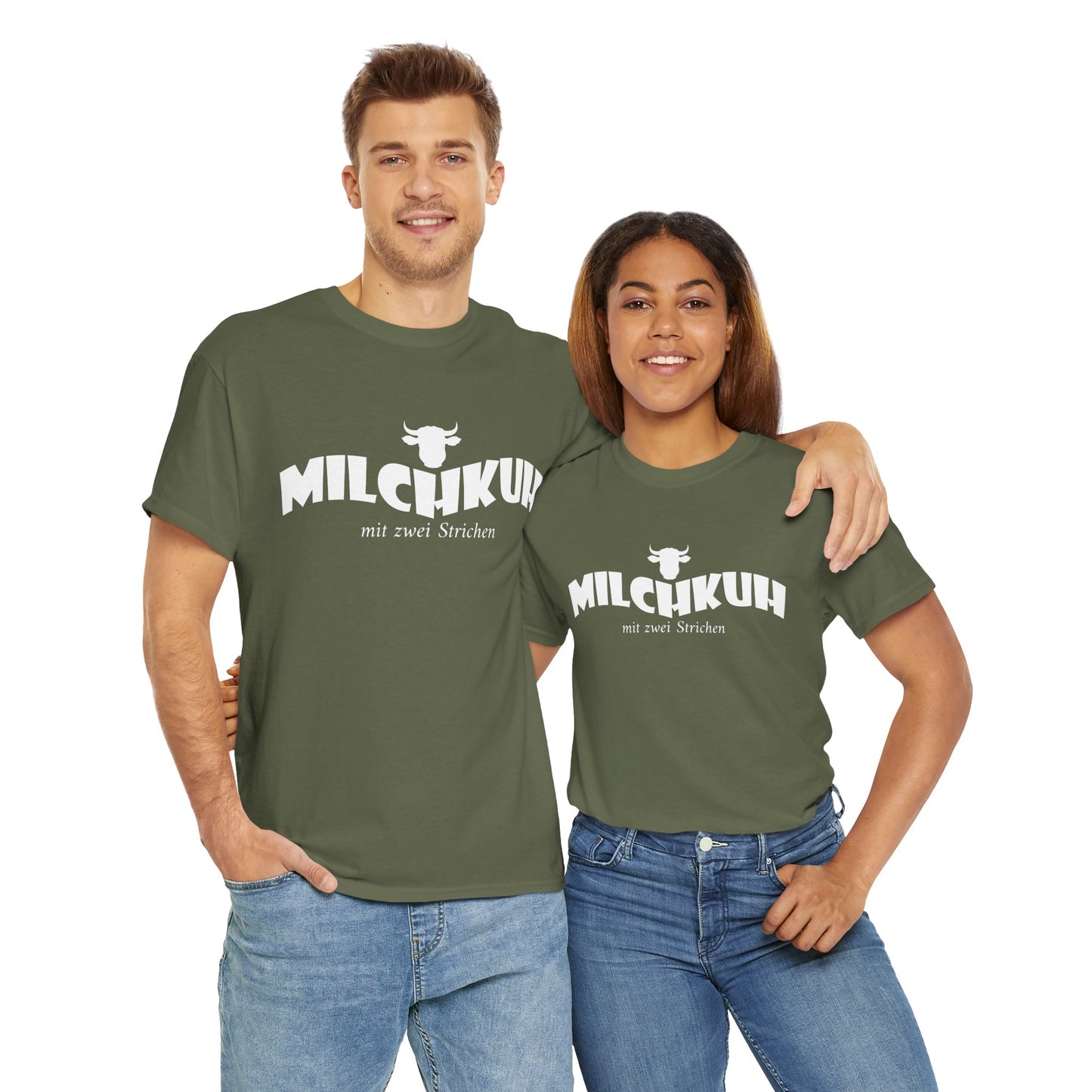 Milchkuh mit 2 Strichen T-Shirt