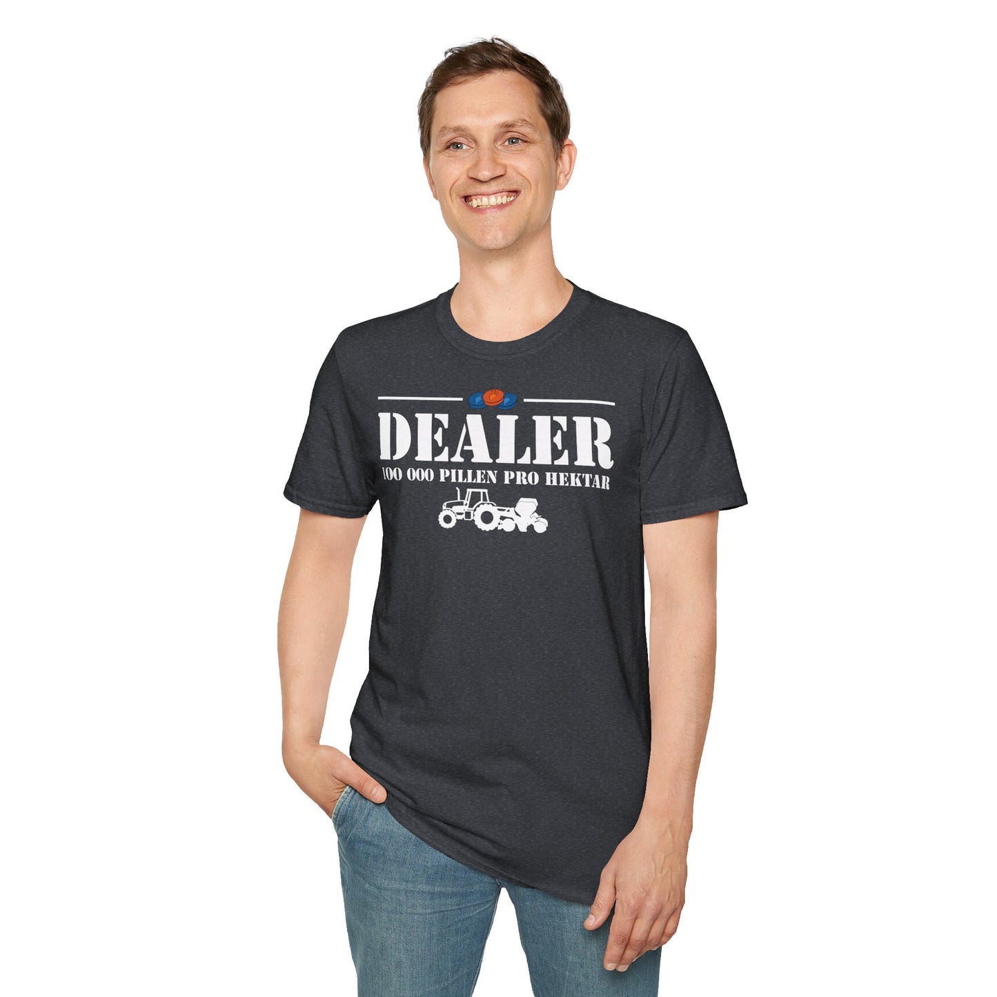 Dealer – 100.000 Pillen pro Hektar T-Shirt