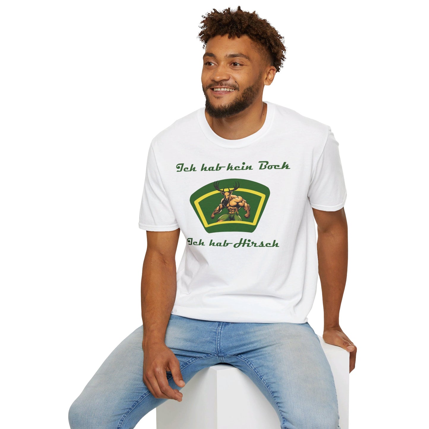 Johnny T-shirt: Ich hab kein Bock, ich hab Hirsch