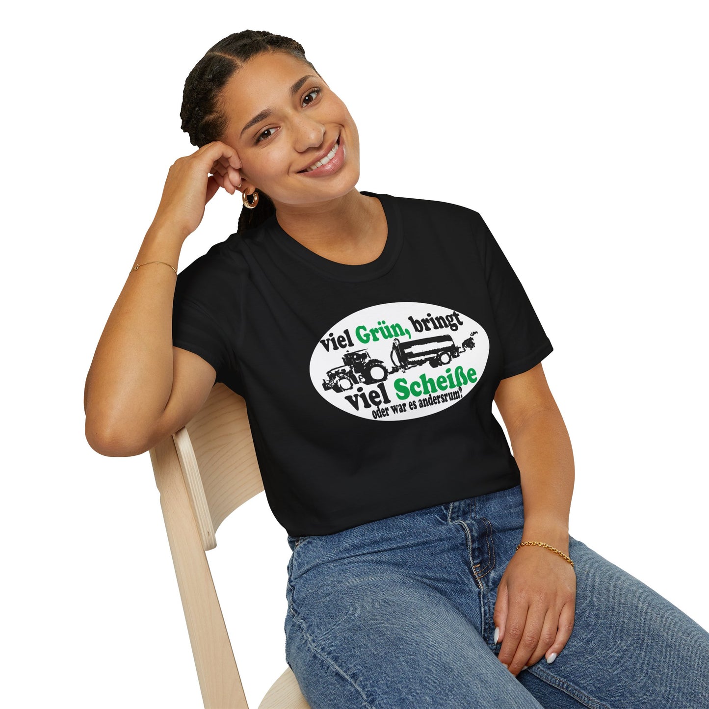 Viel Grün, bring viel Scheiße T-shirt