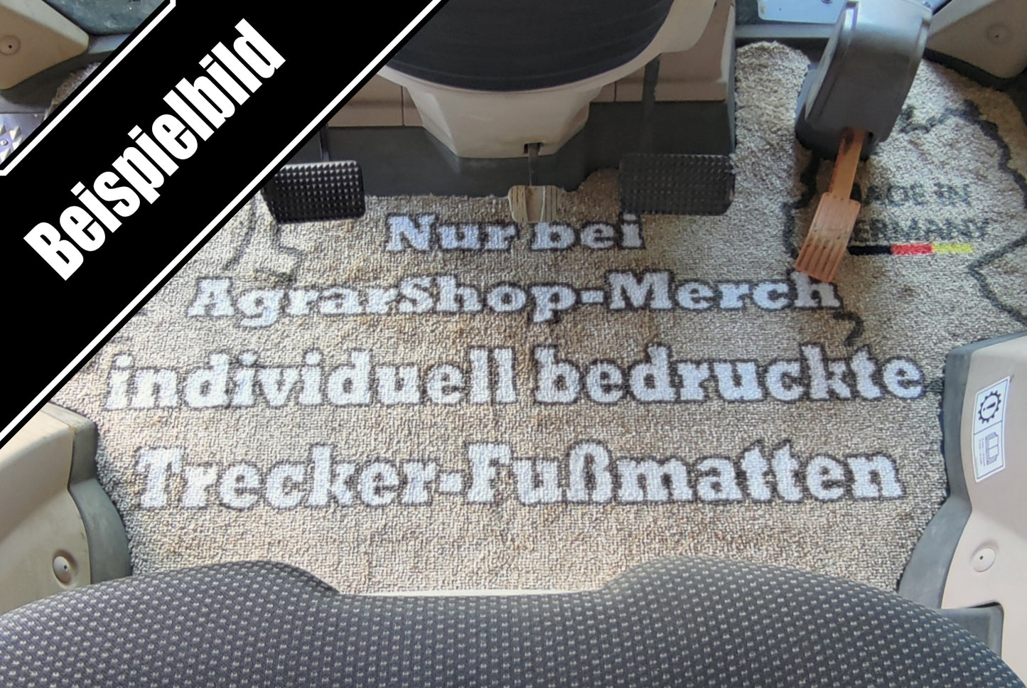 Dein Logo-Fußmatte: Kompatibel mit Claas Axion 800, 900, Arion 500, 600, ab Bj. 11.14