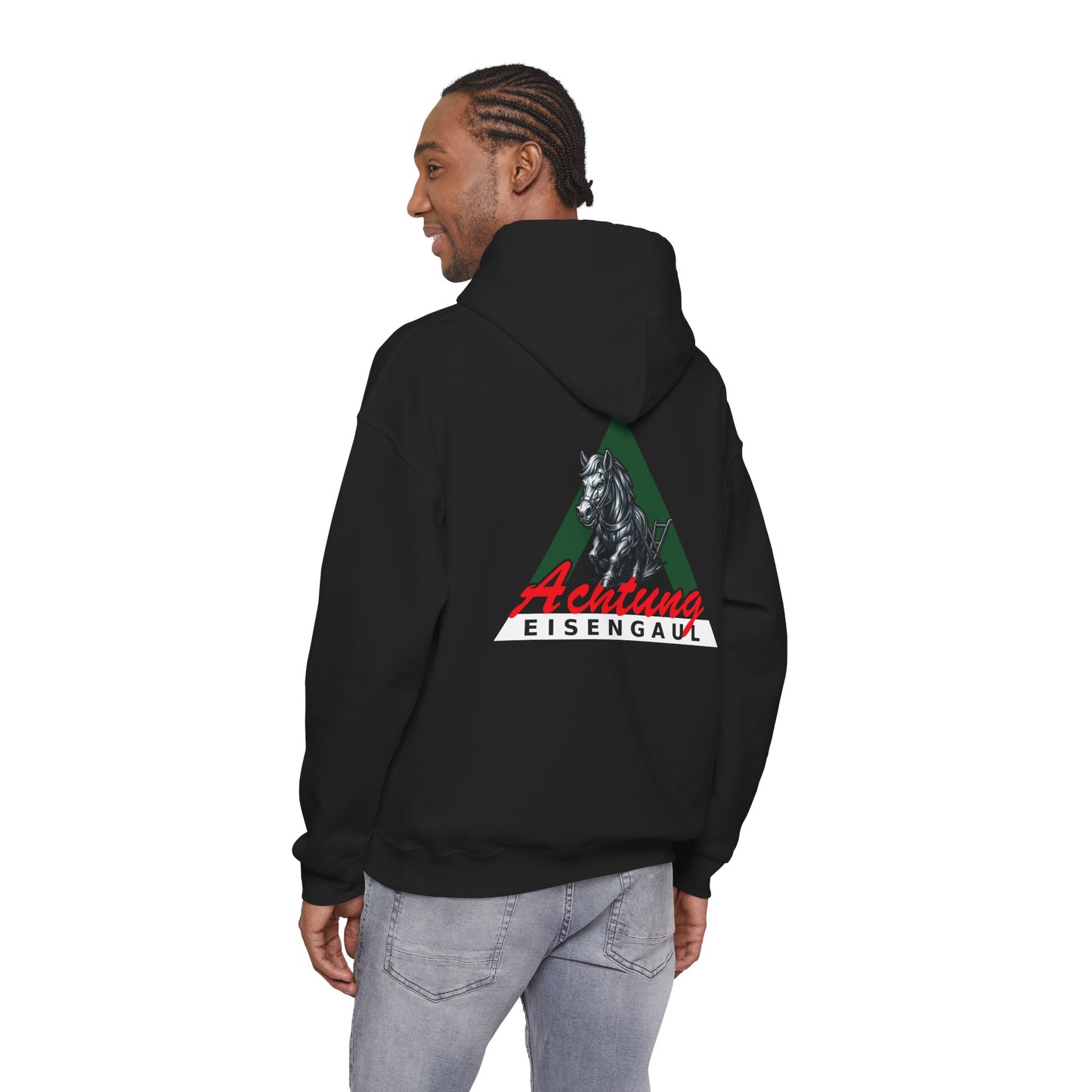 Achtung Eisengaul Hoodie Backprint